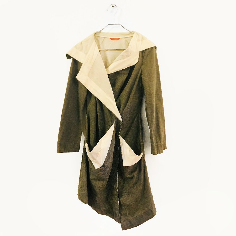 Vivienne Westwood | Red Label | Asymmetrical Long Jacket | Khaki | 2US